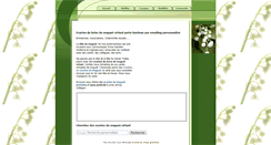 Desktop Screenshot of muguets.axiz.fr